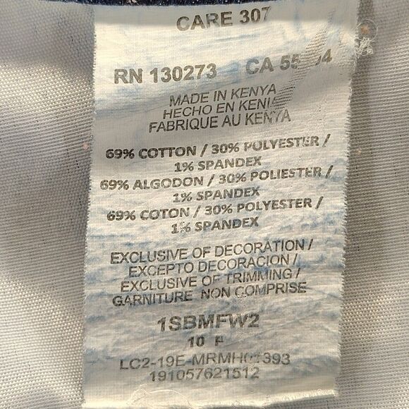 Riders by Lee Women Midrise Bootcut Jeans Size 10 Petite Dark Blue Denim Stretch - Picture 3 of 11